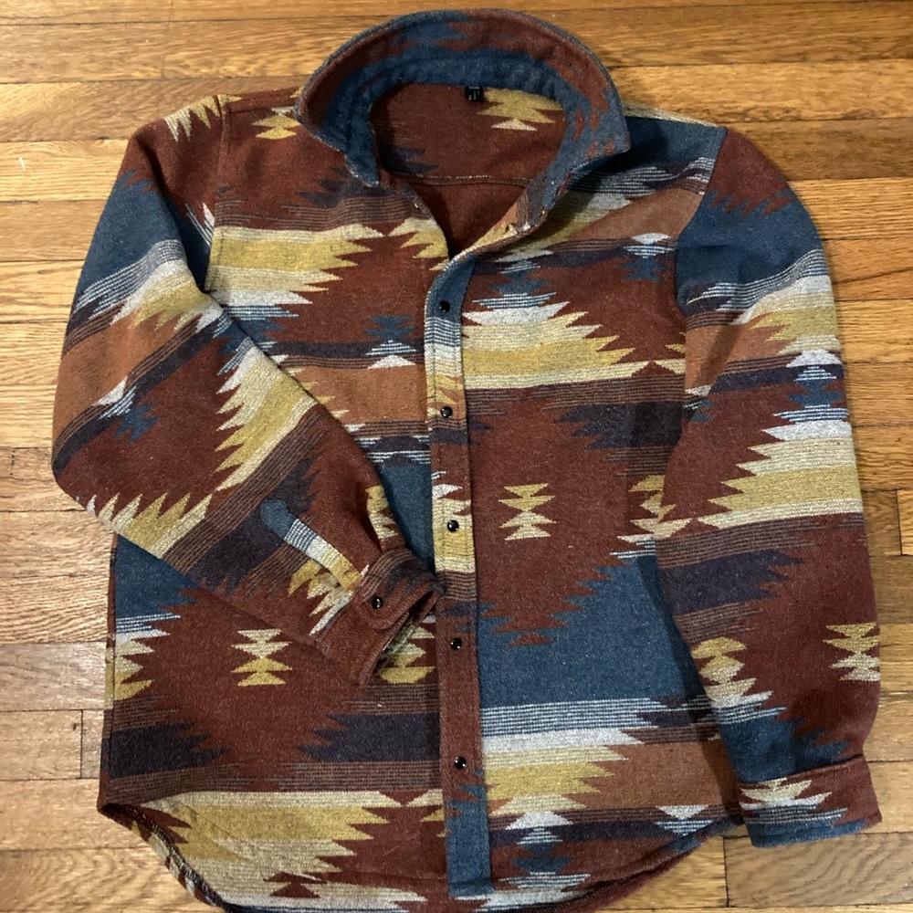 Southwest Style Shacket. XL